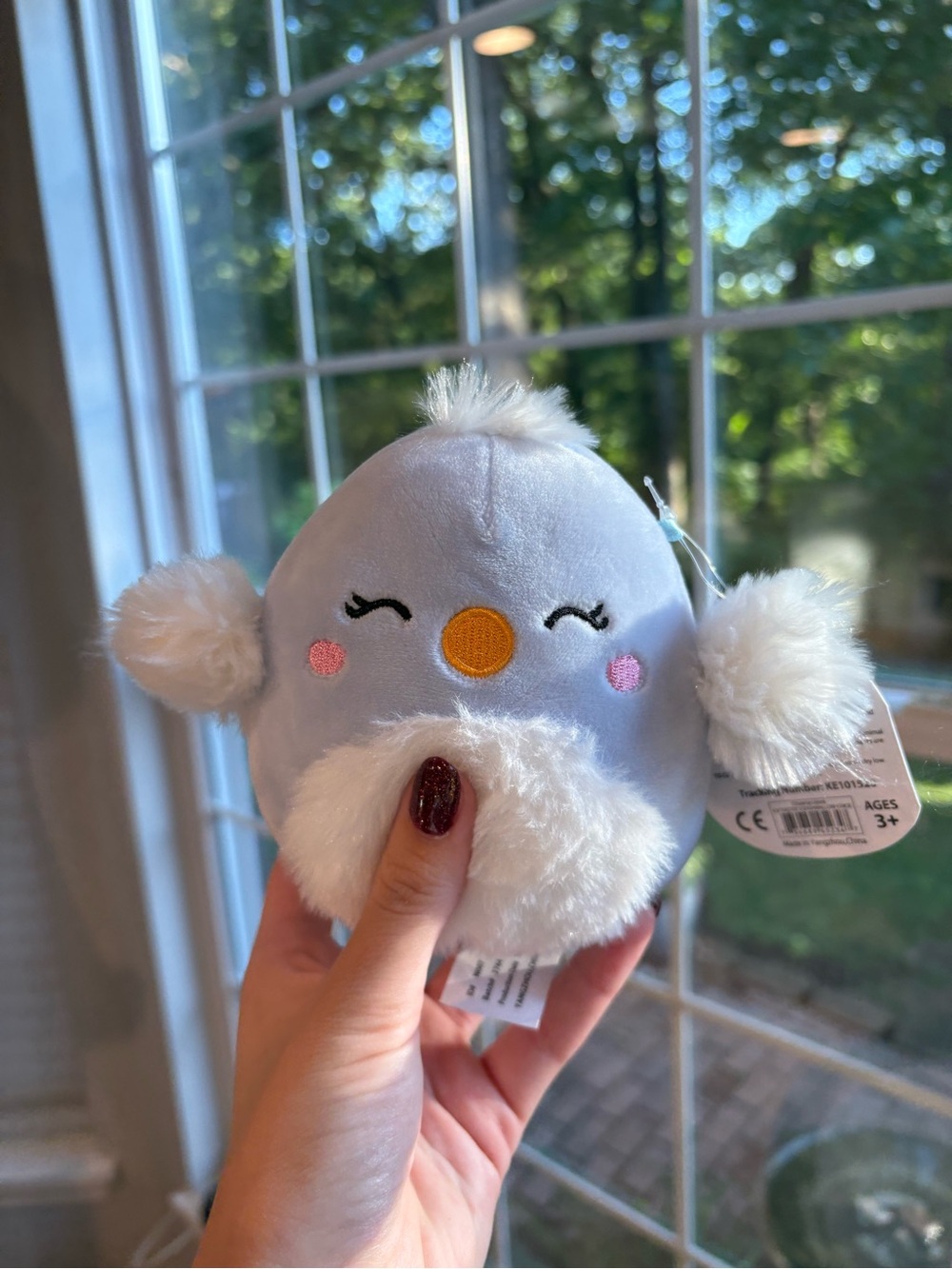 astra the blue lavender bird squishmallow Easter edition NWT original tag 5in